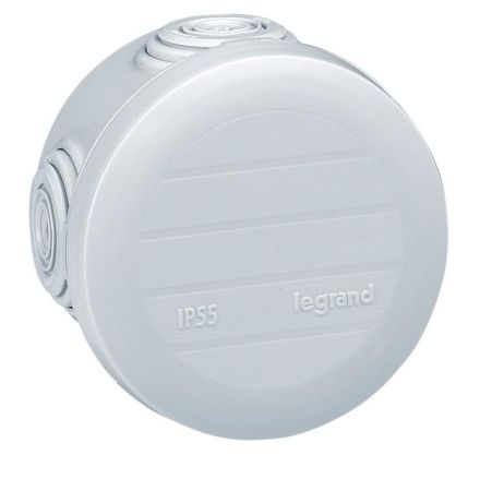 Legrand 092001 Junction box FR Ru. 60MM H 40mm, (grey)
