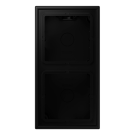 Jung LS582ASWM surface-mounted cap 2-way, LS series, graphite black matt Jung LS582ASWM surface-mounted cap 2-way, LS series, graphite black matt