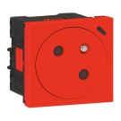 Legrand 077128L Mosaic Link 45° F/B EBS rt socket