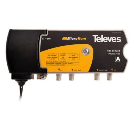 Televes 534232 KVE2025RK85 with RK amplifier