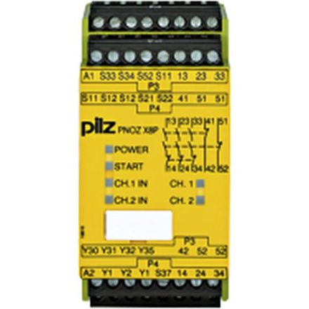 Pilz 777760 PNOZ X8P 24 V DC safety relay