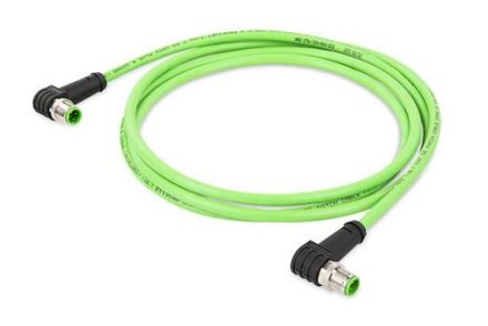 Wago 756-1204/060-100 5-pin M12 axial ETHERNET cable