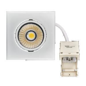 Nobile 1868050113 5068Q ECO DOB chr-mt 8W 840 38° dim LED recessed ceiling spotlight