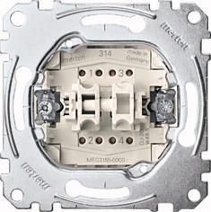 MERTEN MEG3155-0000 double button insert 2 circuits 1-pole 10A AC250V