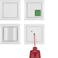 Berker 52009909 emergency call set with frame polar white matt Berker S.1