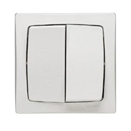 Legrand 086021 double button AP, (white)