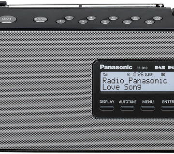 Panasonic RF-D10EG black FM/DAB+ radio