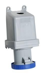 ABB Stotz-Kontakt 2125RS6W, surface-mounted wall socket, 125 A 6h, IP67, 2P+E, 2CMA167246R1000