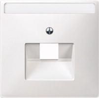 MERTEN 291819 Central plate polar white System Flaeche