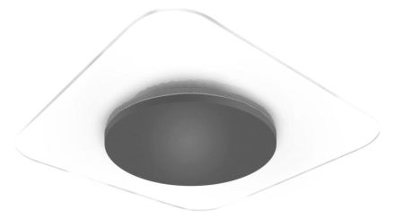 DieFra 81-4078 Jade S 24W 230V 3000K 120° 2300lm silver LED wall / ceiling light