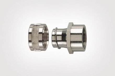 HellermannTyton 166-31303 PCS32-FF-M32-NPB-ML HelaGuard metal cable gland