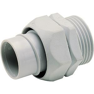 Legrand 381466 screw connection MG G1/2' D=15 R7035 , (grey)