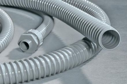 HellermannTyton 166-40005 PSR32-PVC-GY-30M HelaGuard plastic hose