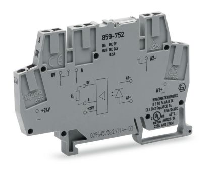 Wago 859-752 optocoupler terminal