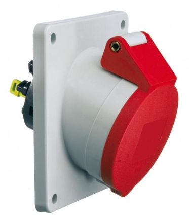 Bals 12805 16A 5-pin 400V 6h IP44 panel socket