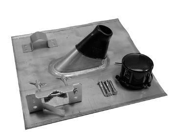 Televes MAZ60 mast accessory set up to 60mm incl. Mas