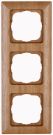 Kopp 306730007 3-way HK02 oak cover frame