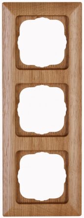 Kopp 306730007 3-way HK02 oak cover frame
