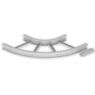 Unex 67506-04 90° grey RAL7035 85x500 R300 U23X flat bend