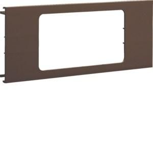 TEHALIT L91228014 cover 2-way R7 PVC BR OT 100mm brown