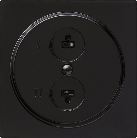 Gira 040247 Stereo speaker socket S-Color Black