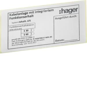 TEHALIT LFSFE functional integrity label LFS functional integrity label