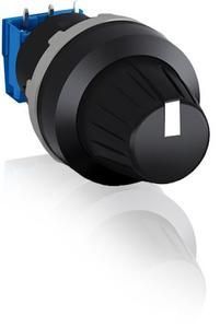 ABB Stotz-Kontakt MT-150B, potentiometer 50 kOhm front ring plastic black, 1SFA611410R1506