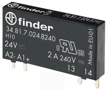 Finder 34.81.7.024.8240 SSR plug-in/print relay