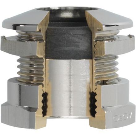 Kaiser Progress ultraFLAT MS 11.0-15.0mm black cable gland M25, 1040.25.40.150