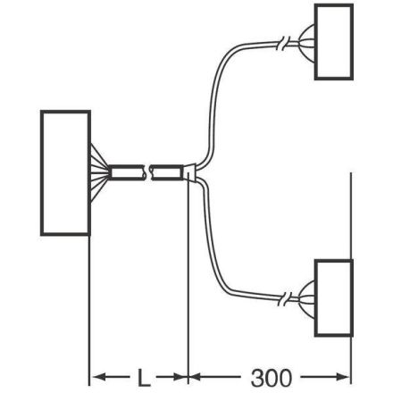 OMRON 670842 P2RV-300C-SCH-C 3m connection cable