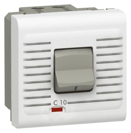 Legrand 077522 circuit breaker MOSAIC 1+N C16A 2mod ws