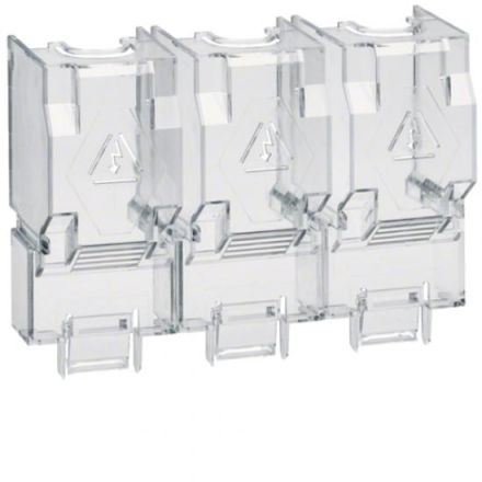 Hager HZF204 terminal cover fuse load carrier 250A-400A 3-pin.