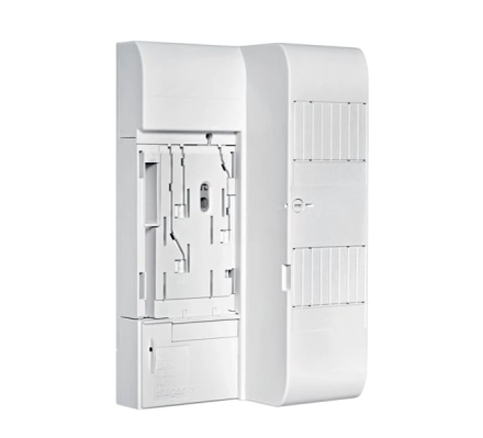 Hager KU33AHE BKE-AZ with 4+4 PLE eHZ adapter