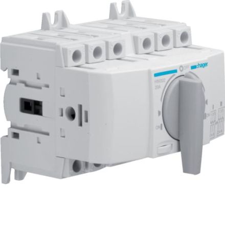 Hager HIM302 load changeover switch 3-pole 20A