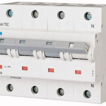 Eaton PLHT-B80/3N circuit breaker, 80A, 3p+N, B-Char , 248056