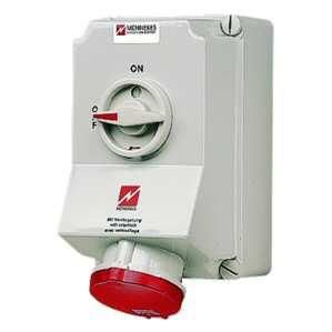 Mennekes 5956A 63A4P 6H400V DUO IP44 wall socket