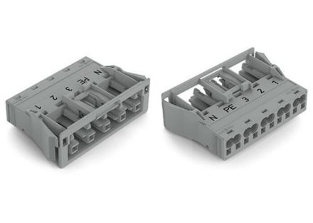 Wago 770-745/062-000 device connection 5p ger snap/screw