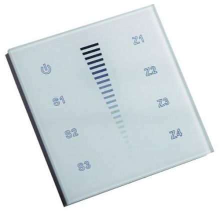 Rutec Licht 80510 Rutec DMX touch panel 4 ZONES