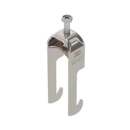 OBO Bettermann 1188020 2056 BS-W1-M-28 A2 22-28mm stainless steel clamp