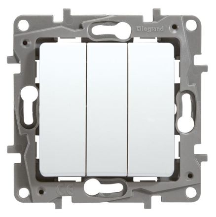 Legrand 664503 switch Niloe 3-way ultra-white white, (white)