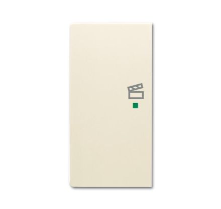 Busch-Jaeger 6233-21-82 rocker switch, 2-way left, with symbol 'Scene' ivory white