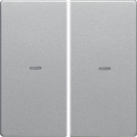 BERKER 80960321 Cover for touch sensor Q.1/Q.3 | 2-way | aluminum velvet painted