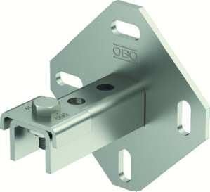 OBO Bettermann WBDHE 41 V2A Kombi MS 41 110x5x102mm wall bracket, 1123195