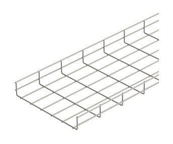 OBO Bettermann 55 400 A2 55x400x3000mm stainless steel heavy mesh cable tray SGR, 6000933