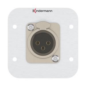 Kindermann 7441000412 Audio XLR connection panel