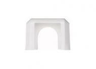 MERTEN 535060 duct entry 15x15 polar white SURFACE-MOUNTED
