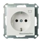 ELSO 265124 socket insert printed washing machine 16A JOY pure white