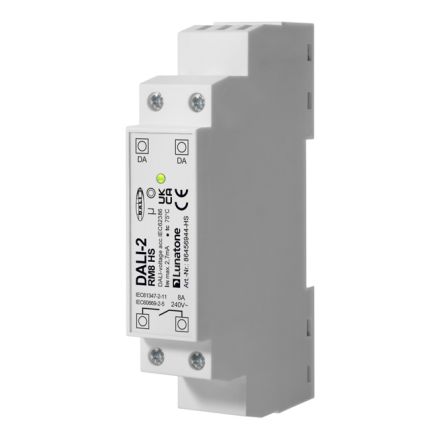 LUNATONE 86456944-HS DALI-2 Relay and Switch Actuator | DIN rail RM 8