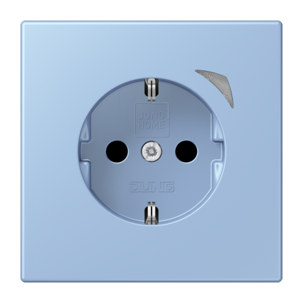 Jung BTLC1521SE207 JUNG HOME SCHUKO® socket, 16 A 250 V ~, Energy, screw terminals, with function display, integrated increased contact protection, SAFETY+, thermoplastic ( LC3202 )