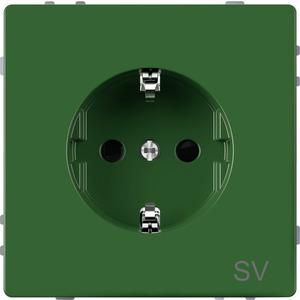 MERTEN MEG2300-6004 SCHUKO socket green System Design